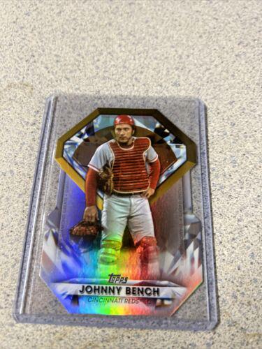 Johnny Bench #DGDC-10 Baseball Cards 2022 Topps Diamond Greats Die Cuts