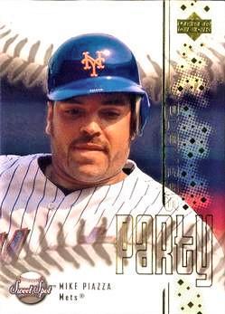 Mike Piazza #PP7 Baseball Cards 2001 Upper Deck Sweet Spot Players Party