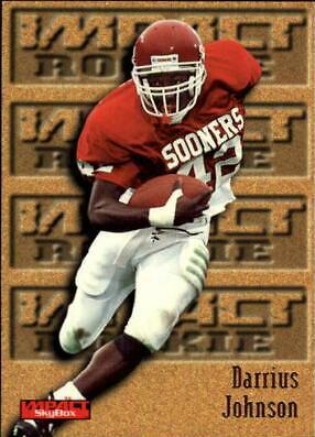 Darrius Johnson #168 Football Cards 1996 Skybox Impact