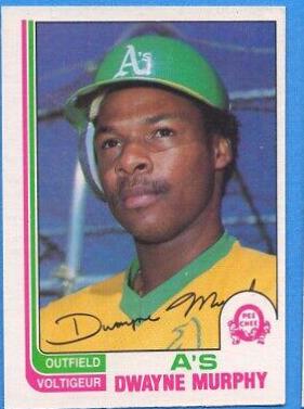 Dwayne Murphy #29 Baseball Cards 1982 O Pee Chee
