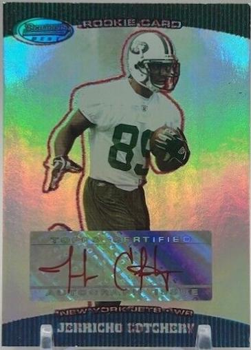 Jerricho Cotchery [Autograph Red] #151
