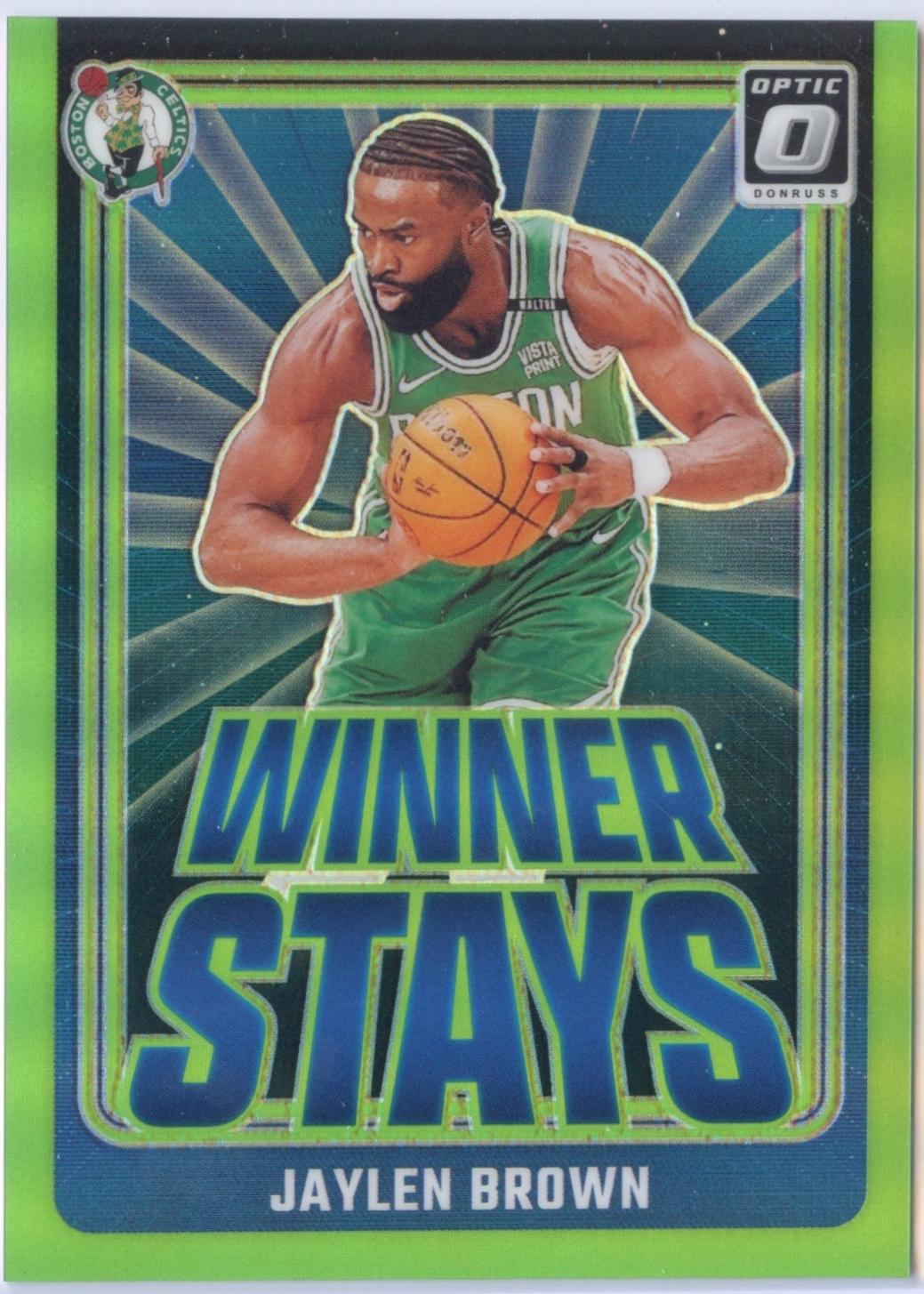 Jaylen Brown [Lime Green] #7