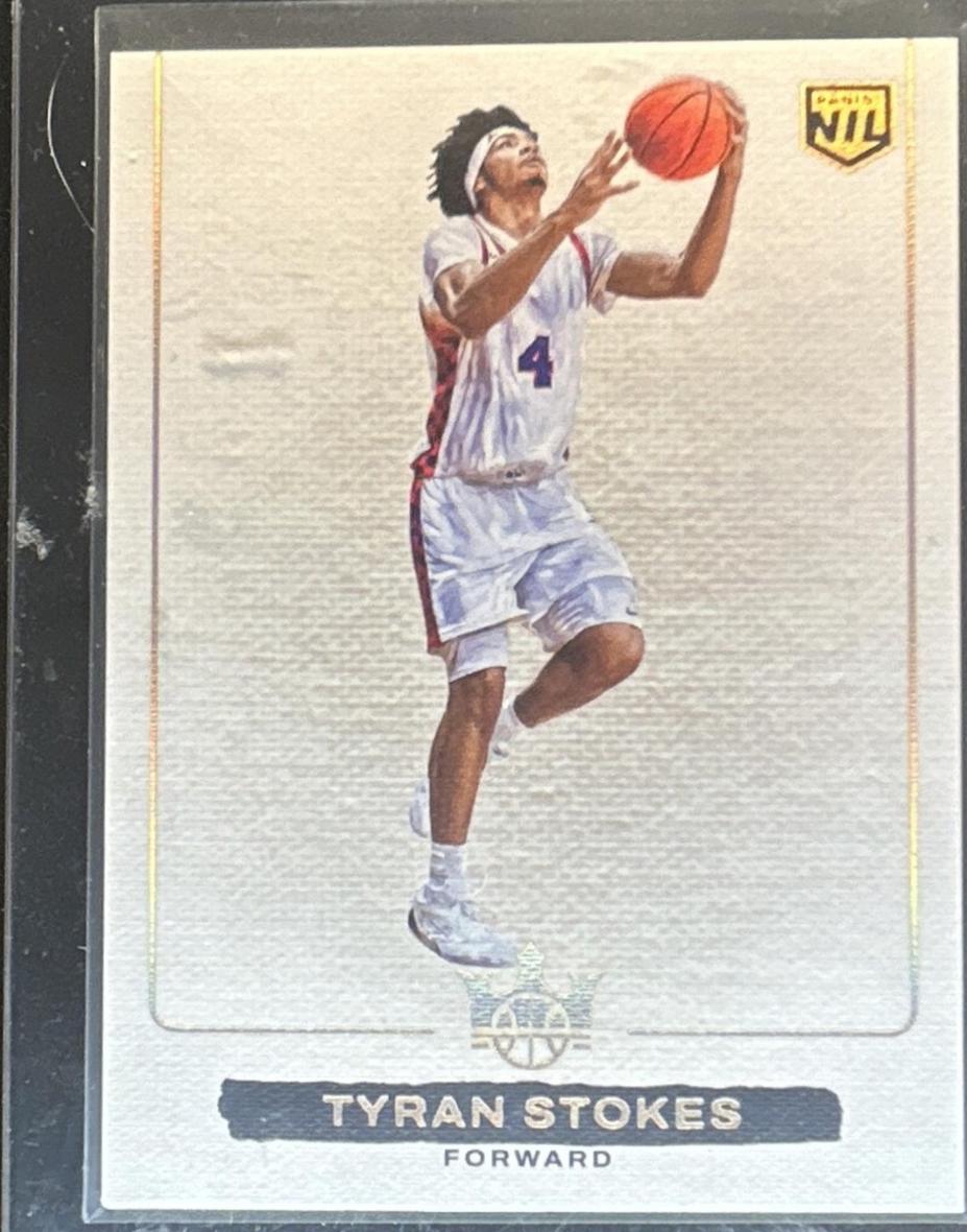 Tyran Stokes #23 2025 Panini Court Kings Blank Slate Basketball