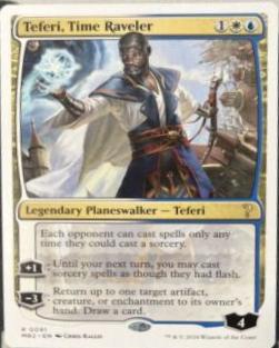 Teferi, Time Raveler #91 Magic Mystery Booster 2