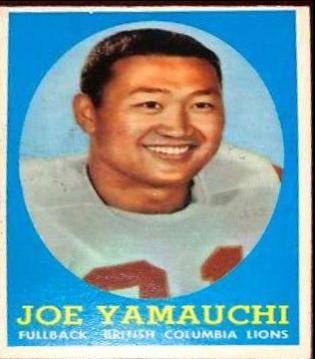Joe Yamauchi #81 1958 Topps Cfl Football
