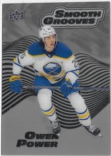 Owen Power #SG5 2022-23 Upper Deck Hockey Smooth Grooves