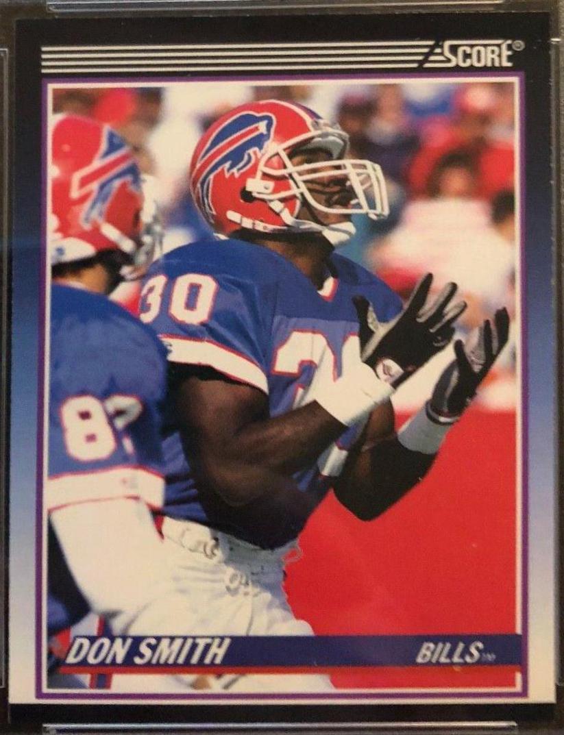 Don Smith #24T Football Cards 1990 Panini Score Supplemental