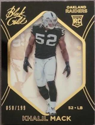 Khalil Mack #67 Football Cards 2014 Panini Black Gold