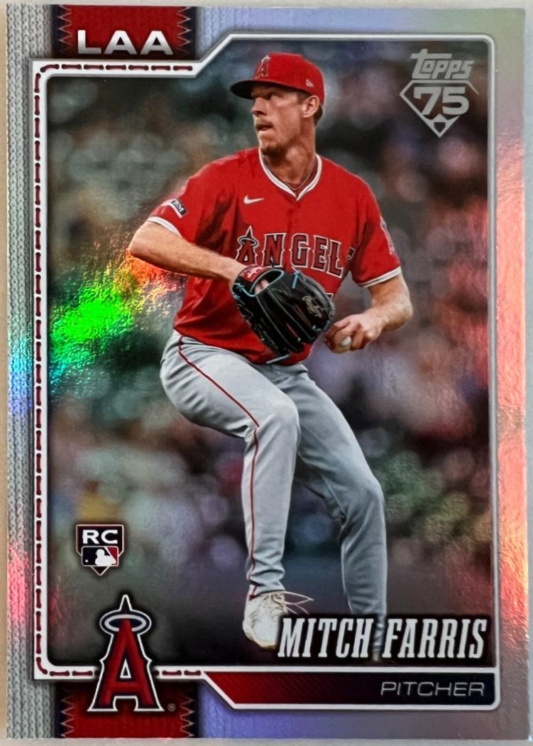 2026 Mitch Farris [Rainbow Foil] #609