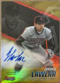 Jordan Lawlar #B21-JLA Baseball Cards 2021 Bowman’s Best of 2021 Autographs