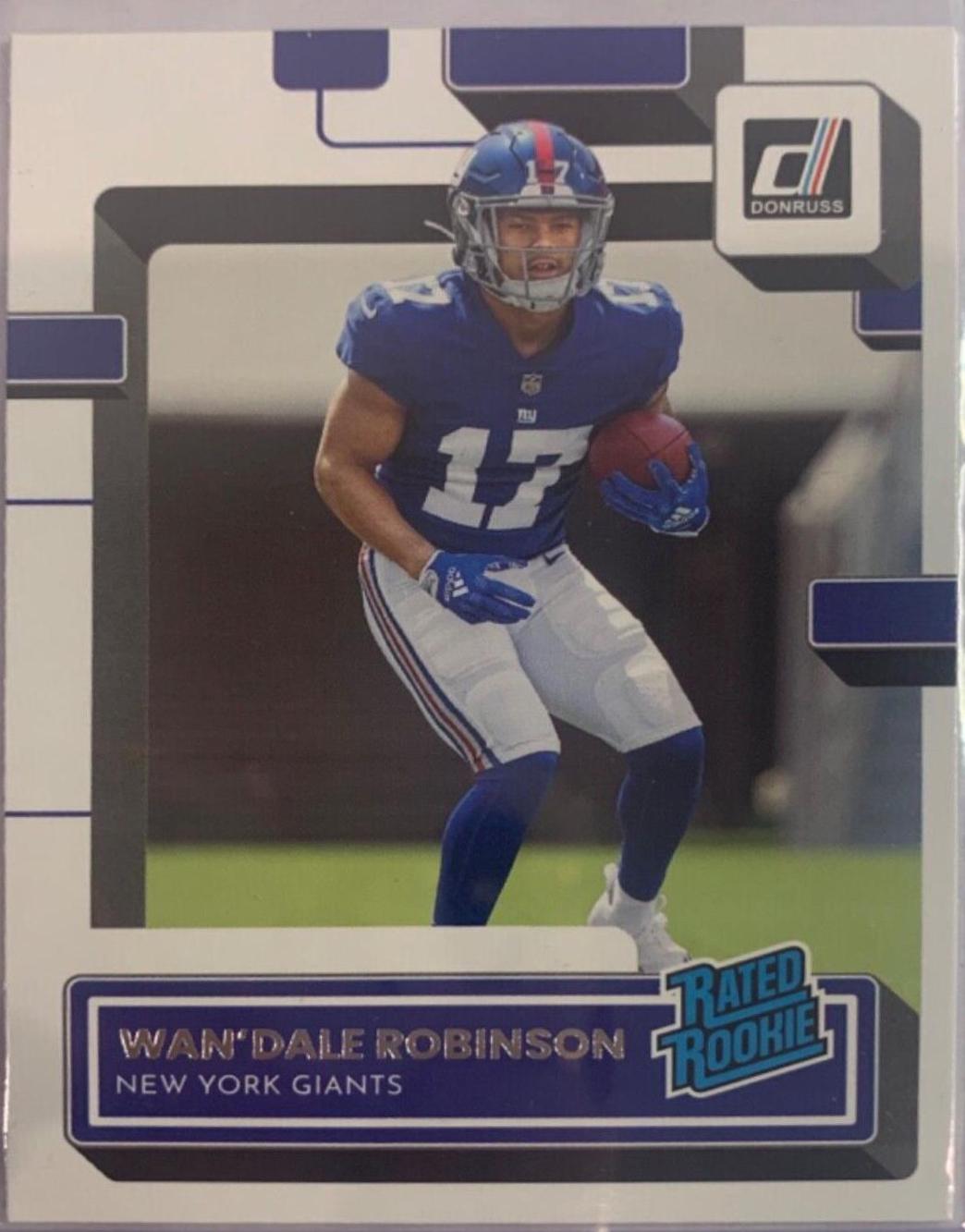 Wan'Dale Robinson #320 2022 Panini Donruss Football