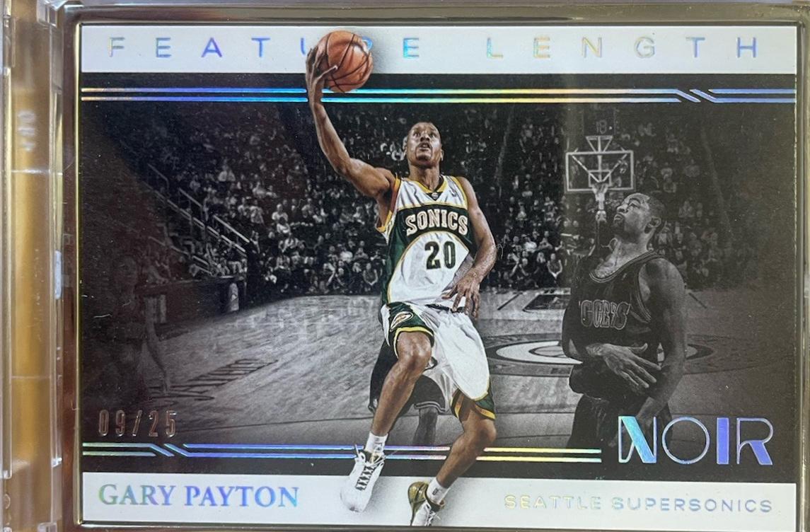 Gary Payton #266 2020-21 Panini Noir Basketball