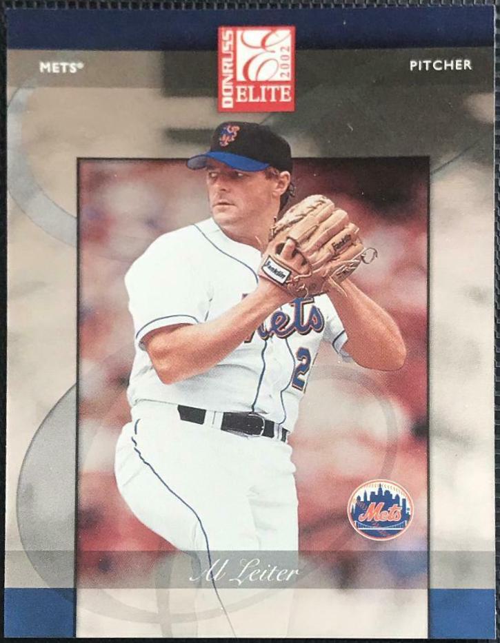 Al Leiter #19 Baseball Cards 2002 Donruss Elite
