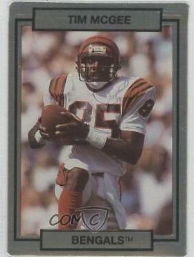 Tim McGee #37 Football Cards 1990 Action Packed