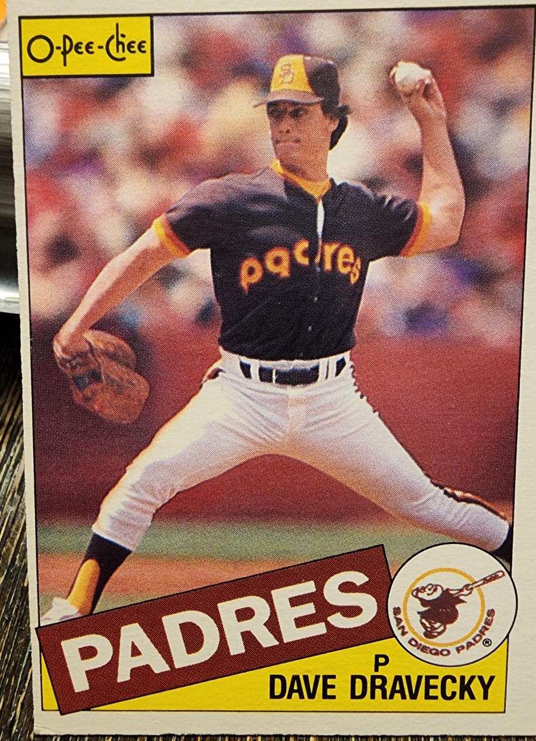 Dave Dravecky #32 Baseball Cards 1985 O Pee Chee