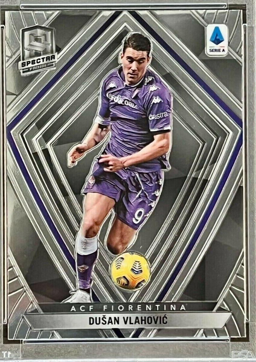 Dusan Vlahovic #23 Soccer Cards 2020 Panini Chronicles Spectra Serie A