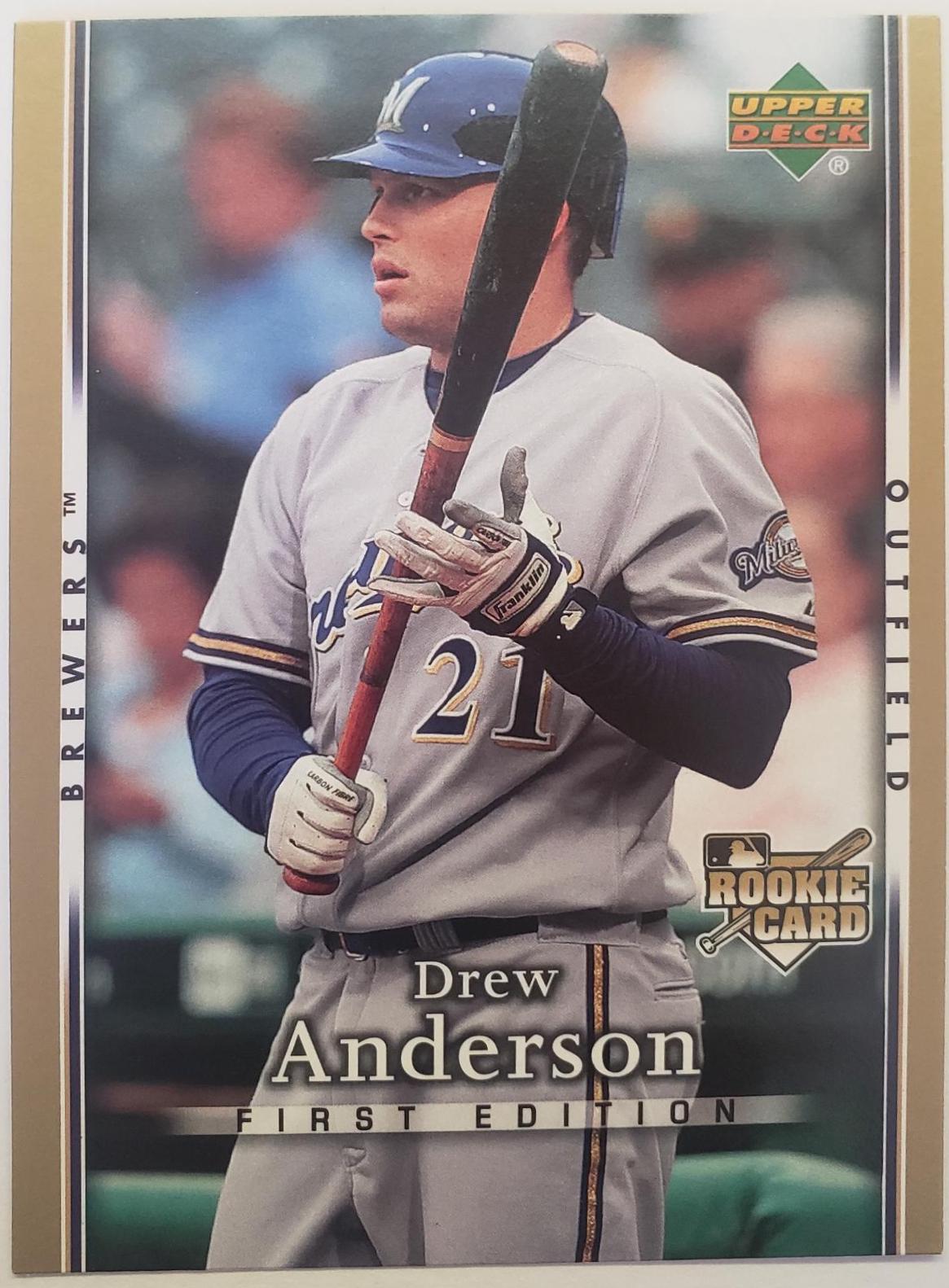 Drew Anderson #24 Baseball Cards 2007 Upper Deck First Edition