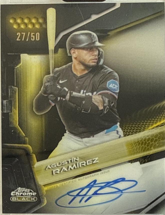 Agustin Ramirez [Gold Refractor] #CBA-ARA