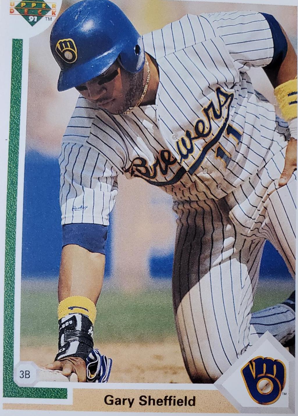 Gary Sheffield #266 Baseball Cards 1991 Upper Deck
