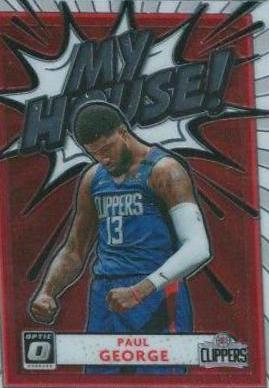 Paul George #11 2020 Panini Donruss Optic My House Basketball