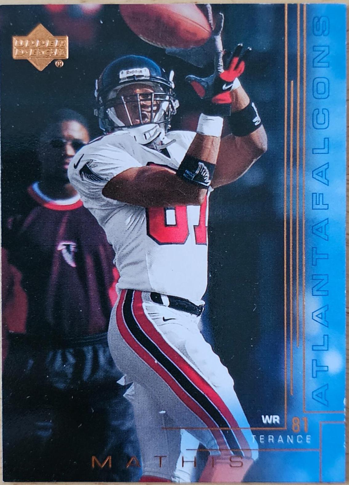 Terance Mathis #14 Football Cards 2000 Upper Deck