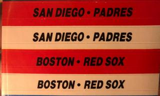 Padres Red Sox