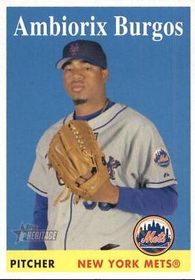 Ambiorix Burgos #141 Baseball Cards 2007 Topps Heritage