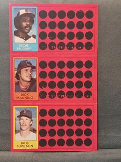 Eddie Murray, Rick Manning, Rick Burleson #9, 19, 37