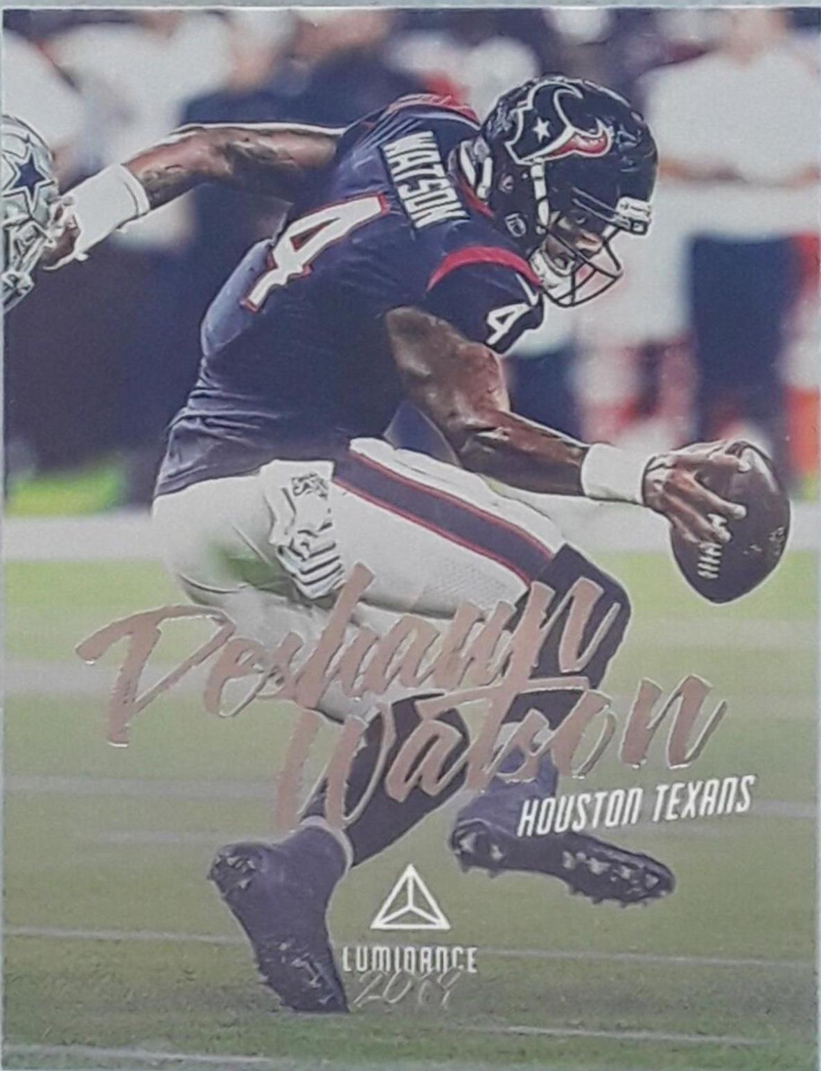 Deshaun Watson #7 Football Cards 2019 Panini Luminance
