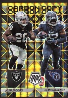 Josh Jacobs, Derrick Henry [Gold] #CC-9