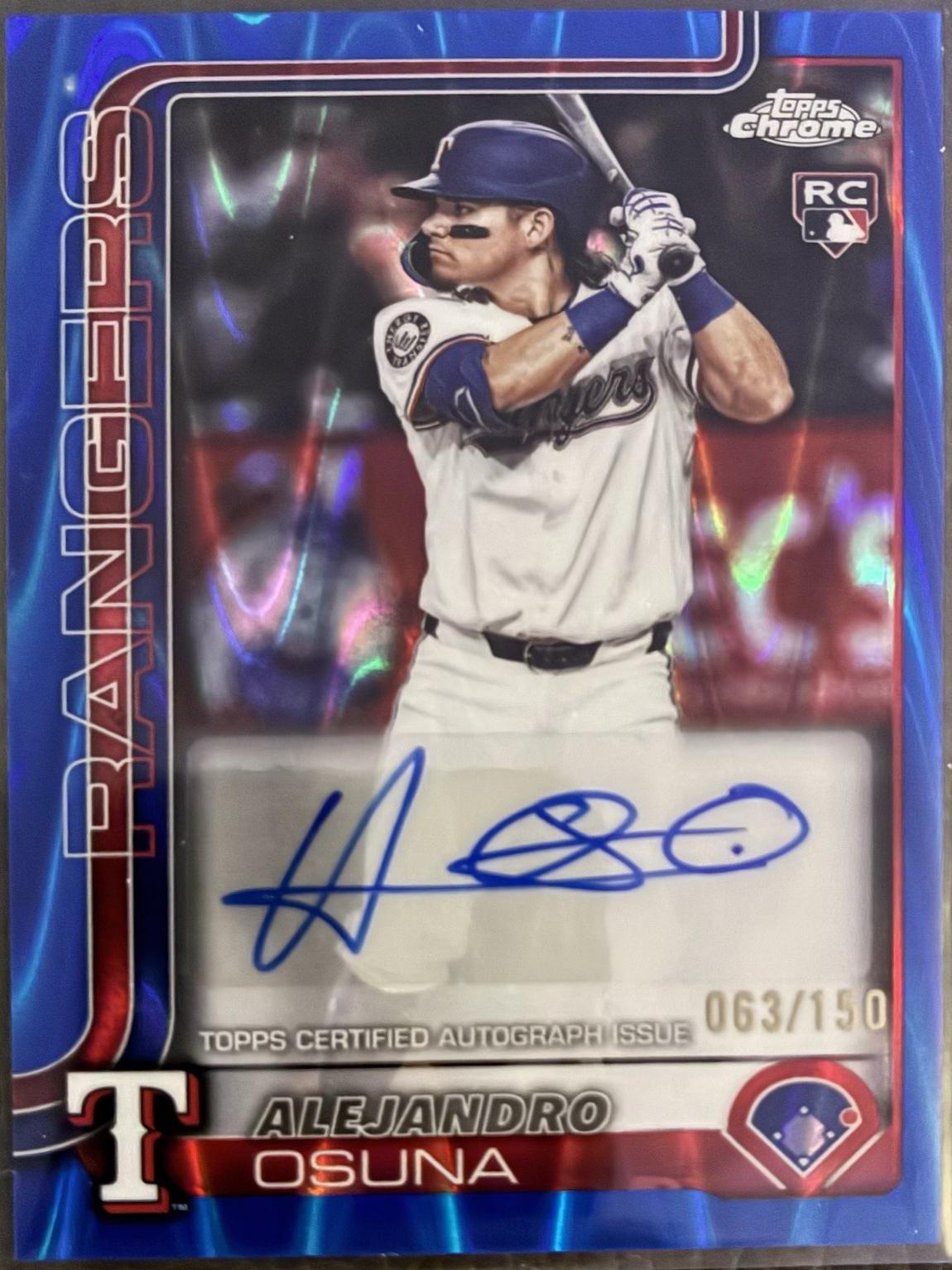 Alejandro Osuna [Blue RayWave Refractor] #AC-AO