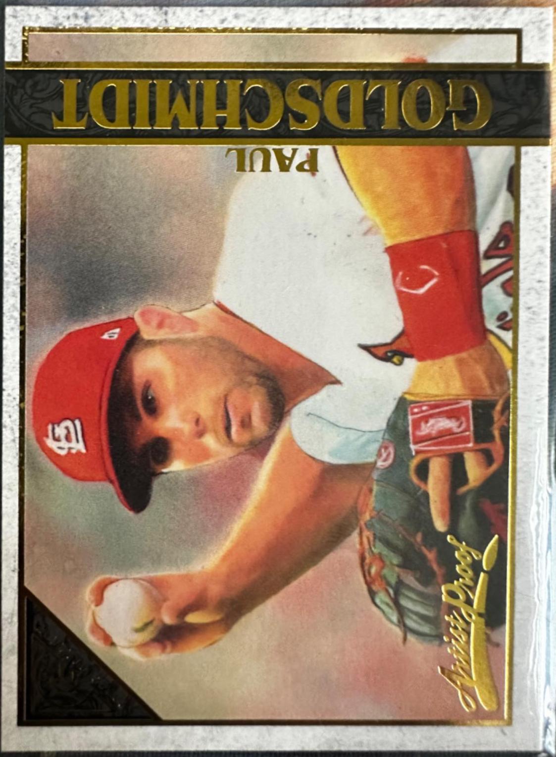 Paul Goldschmidt Artist Prood #23 Baseball Cards 2020 Topps Gallery