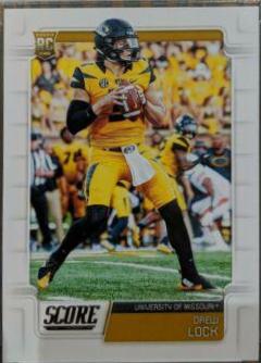 Drew Lock #334 Football Cards 2019 Panini Score