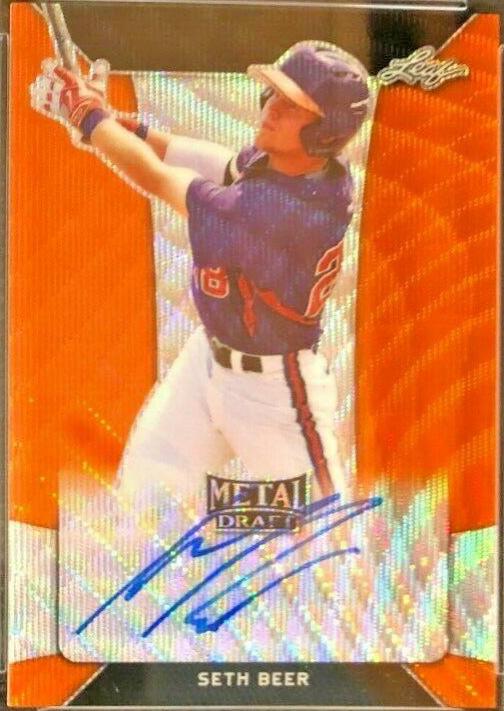 Seth Beer [Orange Wave] #BA-SB1