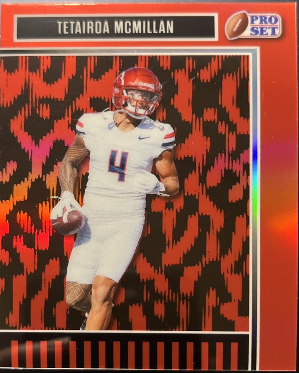 Tetairoa McMillan [Prismatic Red] #144