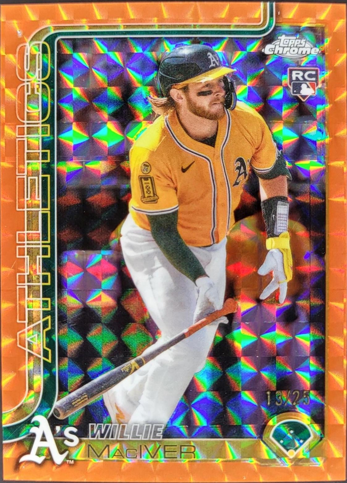Willie MacIver [Orange Geometric Refractor] #USC81