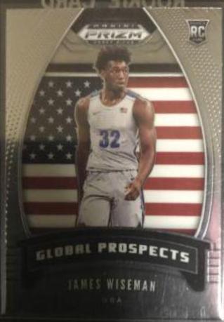James Wiseman #97 Basketball Cards 2020 Panini Prizm Draft Picks