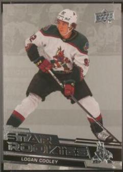 Logan Cooley #3 Hockey Cards 2023 Upper Deck Star Rookies