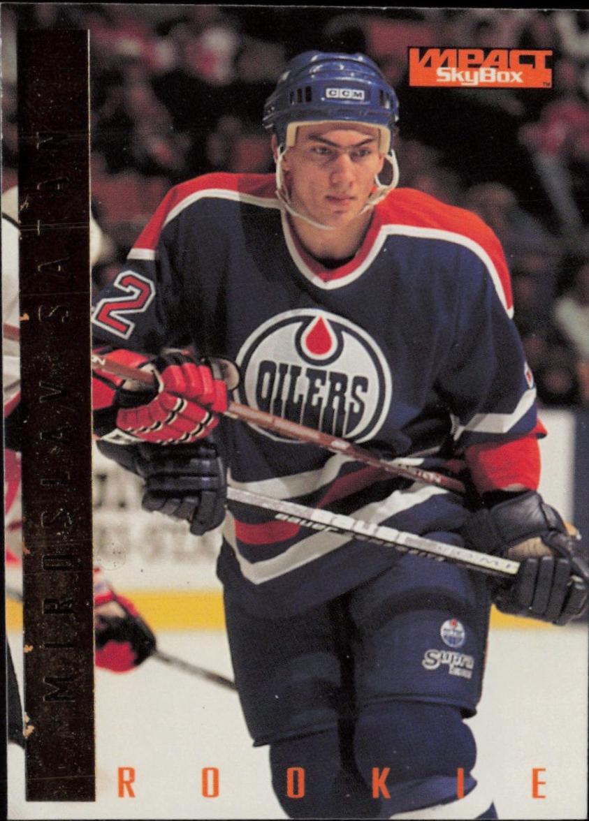 Miroslav Satan #197 1995-96 SkyBox Impact Hockey