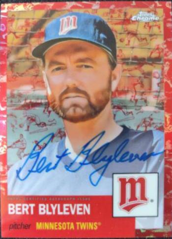 Bert Blyleven [Toile Cream Red Refractor] #CPA-BB