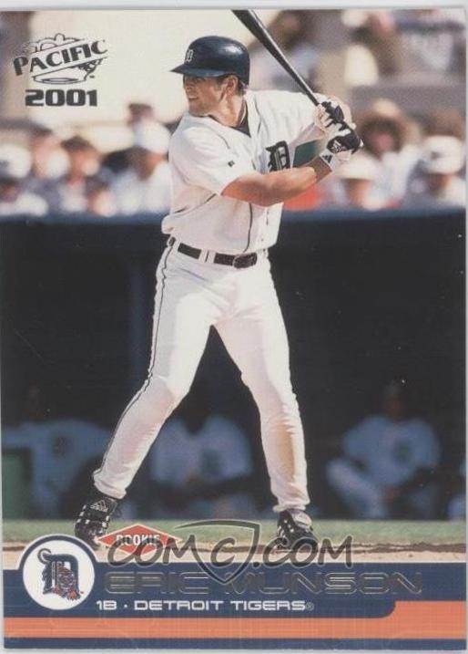 Eric Munson #470 Baseball Cards 2001 Pacific