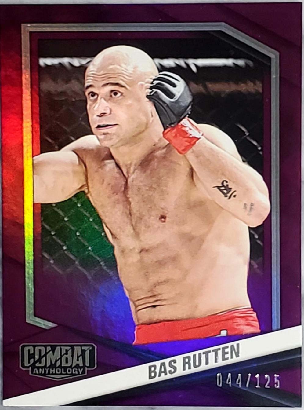 Bas Rutten [Purple] #32 Prices | 2025 Panini PFL Combat Anthology | UFC ...