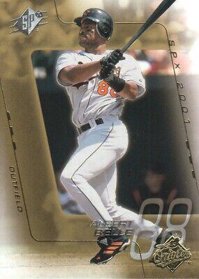 Albert Belle #18 Baseball Cards 2001 Spx