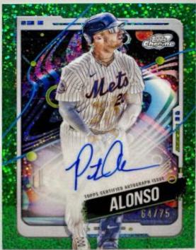 Pete Alonso [Green Space Dust Refractor] #CCA-PA