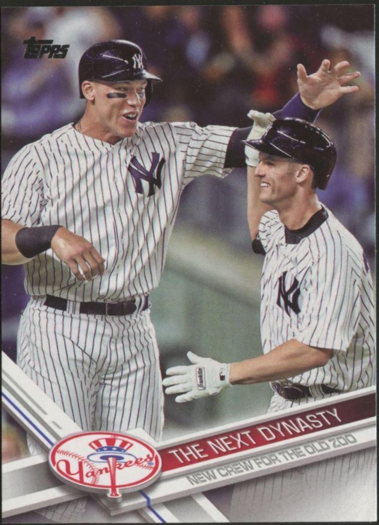 Aaron Judge, Greg Bird #US-148 Baseball Cards 2017 Topps Update