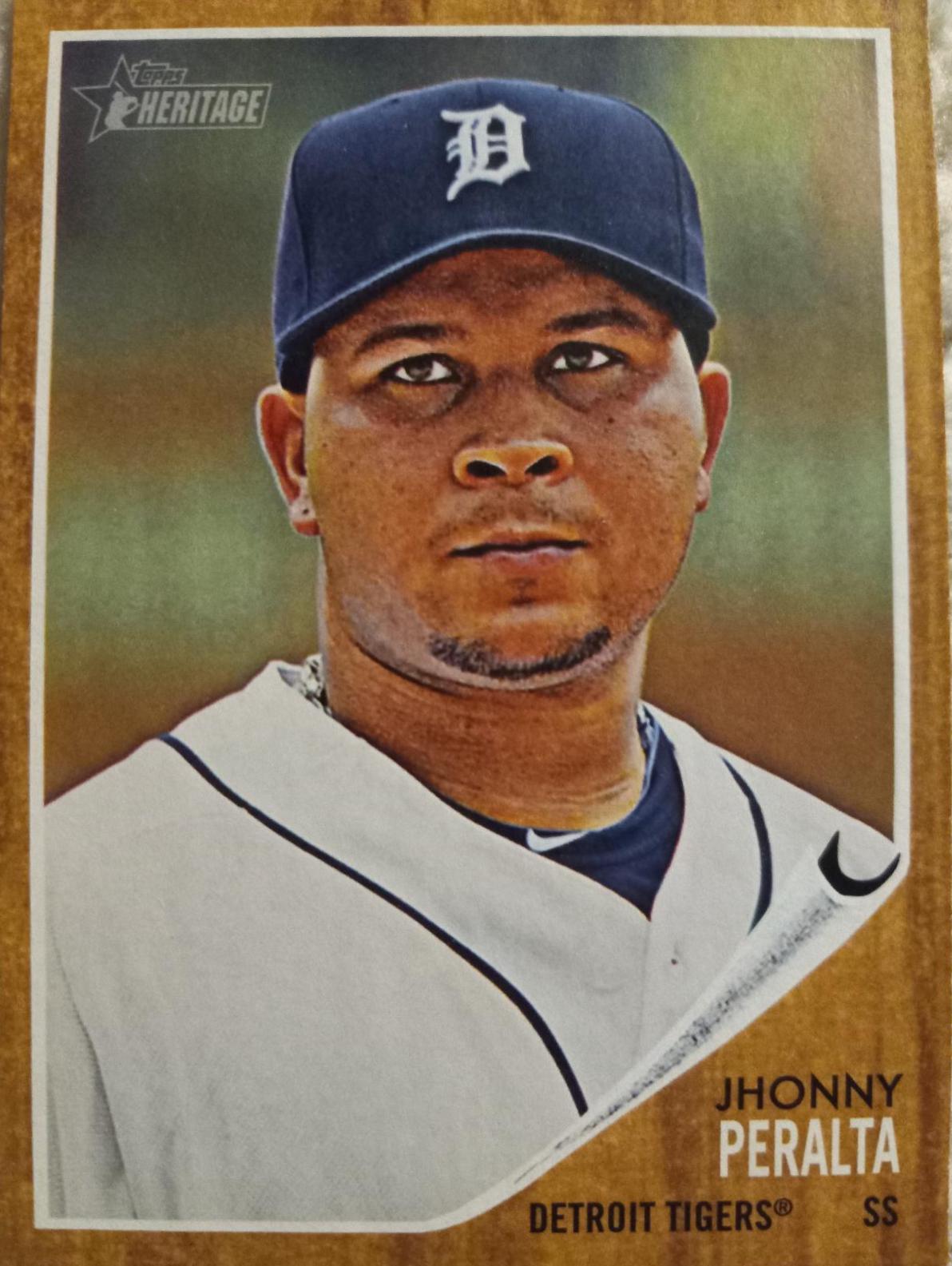 Jhonny Peralta #173 2011 Topps Heritage Baseball