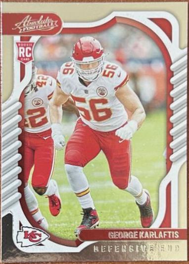 George Karlaftis #162 Football Cards 2022 Panini Absolute