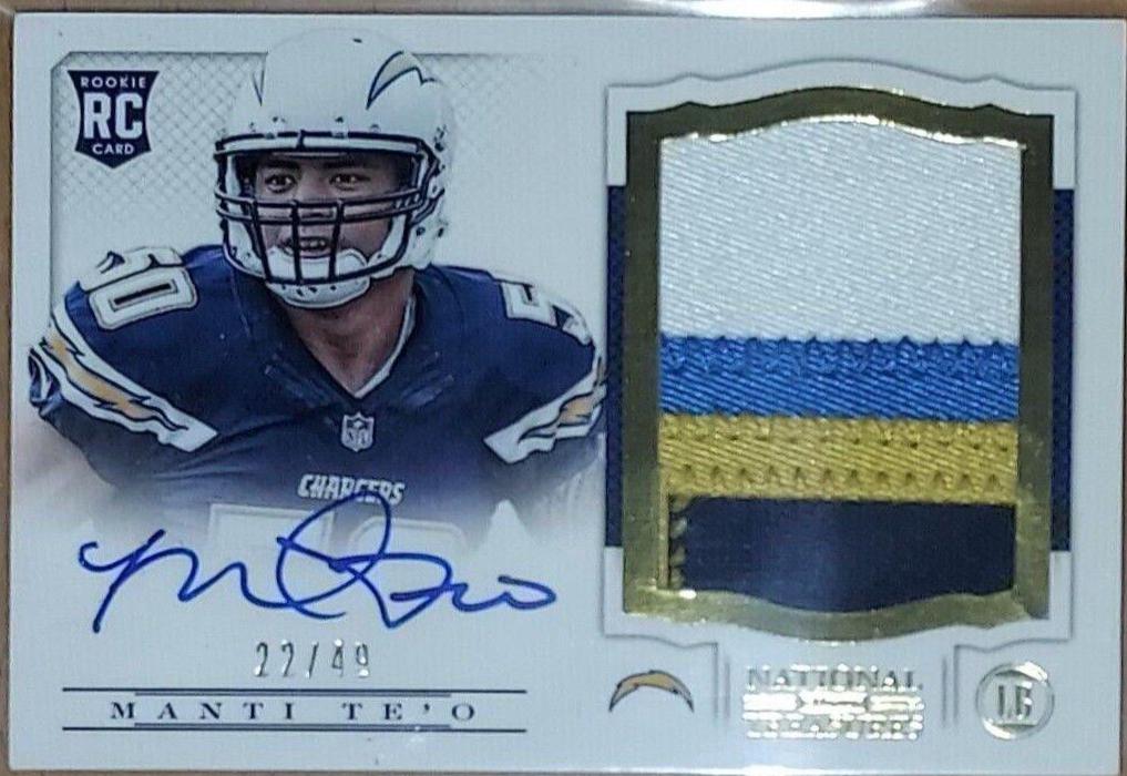 Manti Te'o [Autograph Material Gold] #222