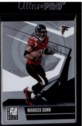 Warrick Dunn #7 Football Cards 2006 Panini Donruss Elite