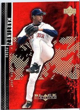 Pedro Martinez #24 Baseball Cards 2000 Upper Deck Black Diamond Rookie Edition